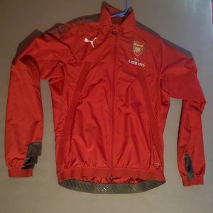 NWOT PUMA Arsenal 2015 SPRING Player Version training Jacket. SIZE Men's Large.